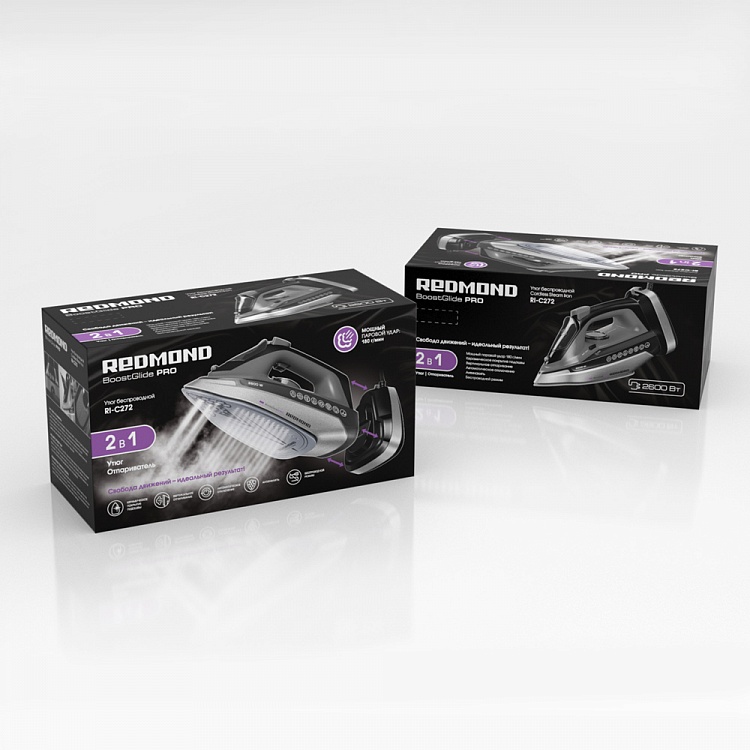 Утюг беспроводной REDMOND RI-C272 - фото 11 - купить в интернет-магазине Редмонд
