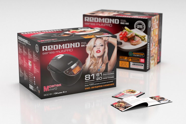 Мультиварка REDMOND RMC-260 - фото 2 - купить в интернет-магазине Редмонд