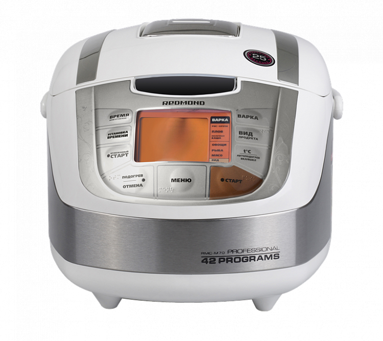 Мультиварка REDMOND RMC-M70 (белый) - фото 8 - купить в интернет-магазине Редмонд