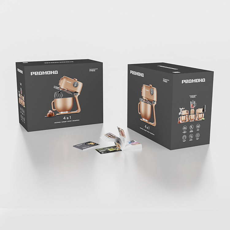 Кухонная машина РЕДМОНД FM615 (бронзовый) - фото 15 - купить в интернет-магазине Редмонд