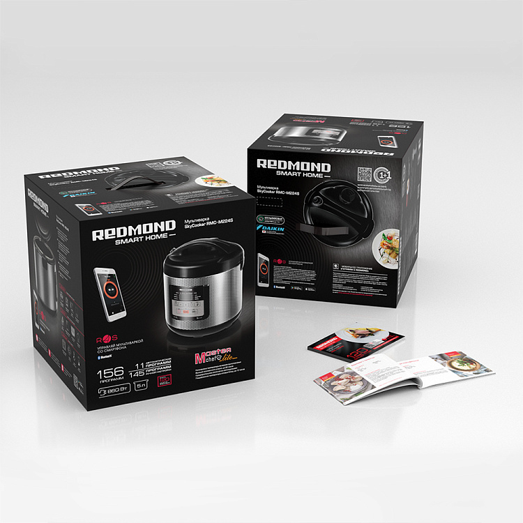 Умная мультиварка REDMOND SkyCooker M224S - фото 12 - купить в интернет-магазине Редмонд