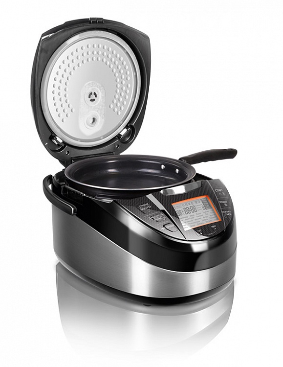 Мультикухня REDMOND RMK-232 с аэрогрилем, сковородой, подъемным нагревательным элементом - фото 5 - купить в интернет-магазине Редмонд