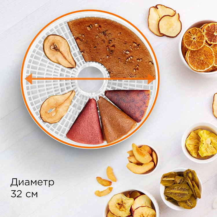 Электросушилка РЕДМОНД FD1101 (белый) - фото 6 - купить в интернет-магазине Редмонд