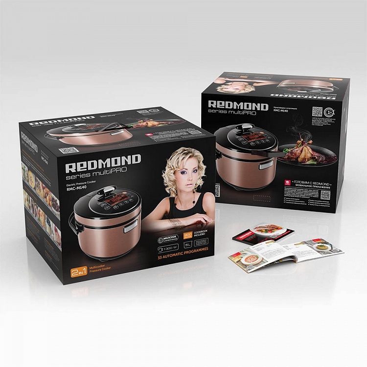 Мультиварка-скороварка REDMOND RMC-M140 - фото 10 - купить в интернет-магазине Редмонд