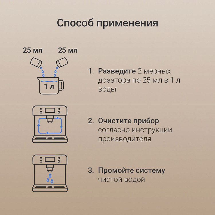 Чистящее средство для кофеварок и кофемашин REDMOND DC6500 - фото 6 - купить в интернет-магазине Редмонд