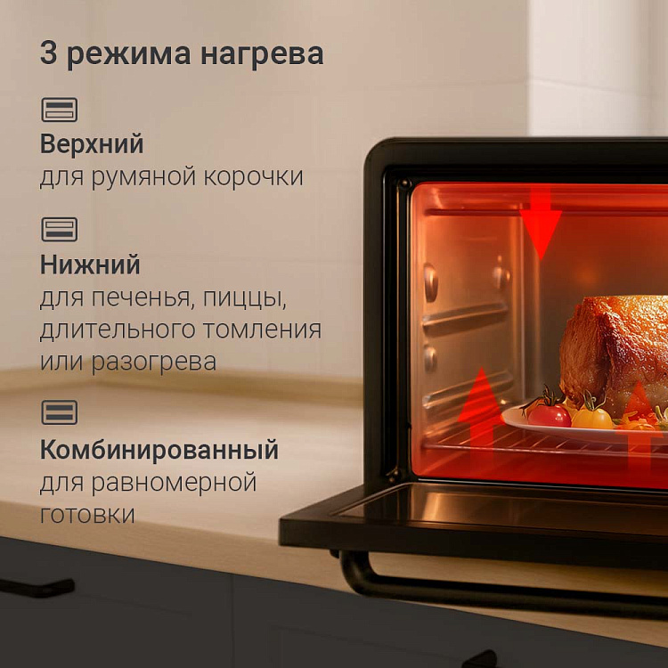 Духовой шкаф РЕДМОНД OV2101 - фото 5 - купить в интернет-магазине Редмонд