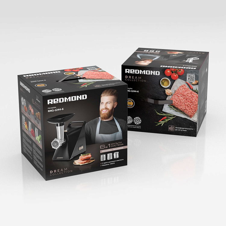 Мясорубка REDMOND RMG-1244-6 - фото 10 - купить в интернет-магазине Редмонд