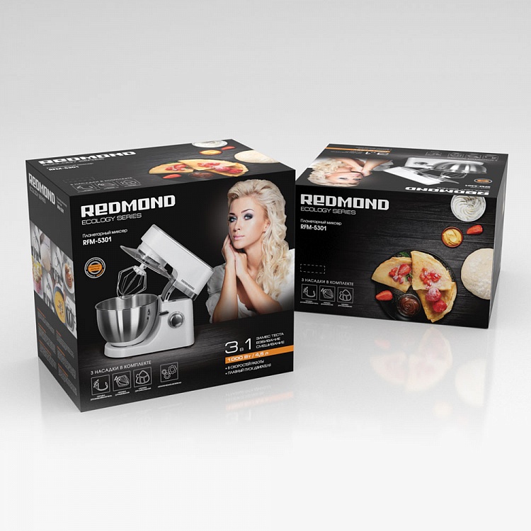 Планетарный миксер REDMOND RFM-5301 - фото 10 - купить в интернет-магазине Редмонд