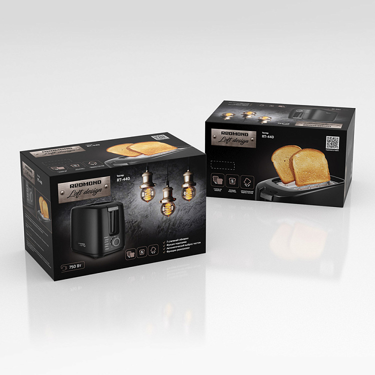 Тостер REDMOND RT-440 - фото 10 - купить в интернет-магазине Редмонд