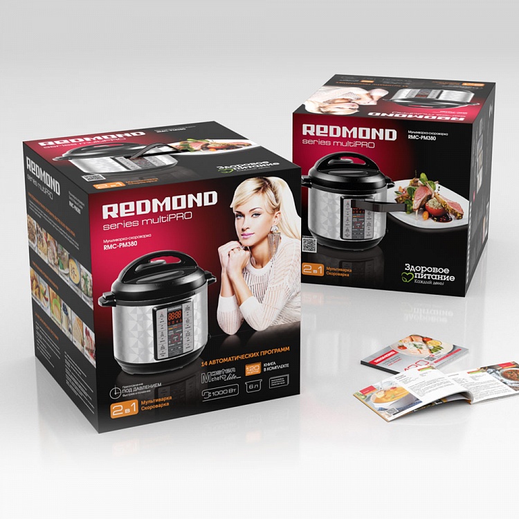 Мультиварка-скороварка REDMOND RMC-PM380 - фото 9 - купить в интернет-магазине Редмонд