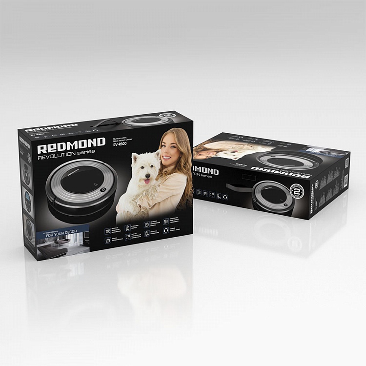 Робот-пылесос REDMOND RV-R300 - фото 9 - купить в интернет-магазине Редмонд