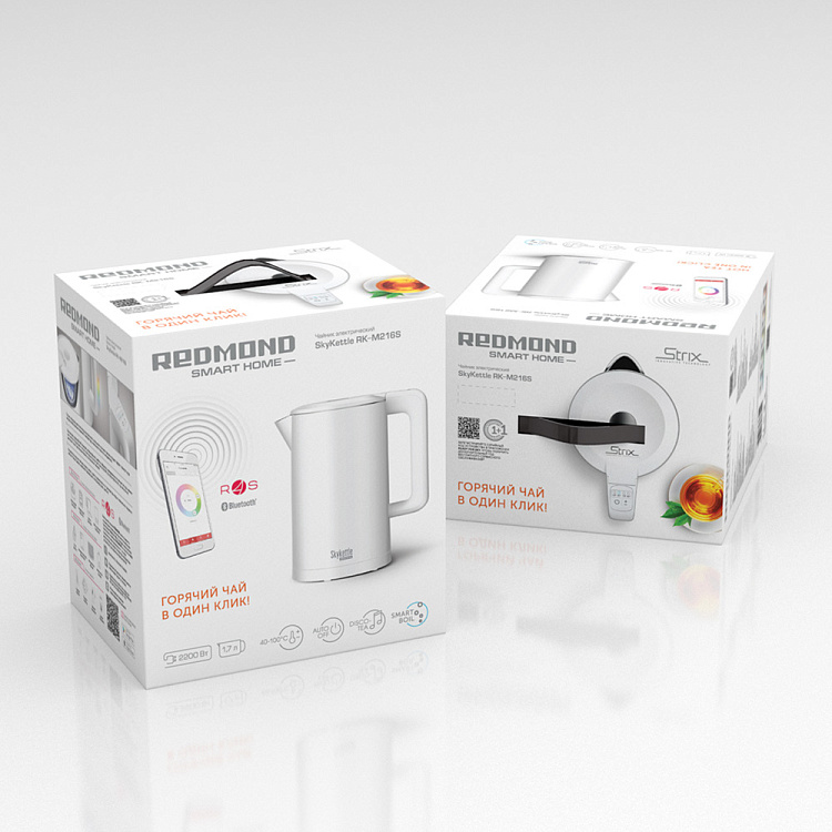 Умный чайник REDMOND SkyKettle M216S - фото 10 - купить в интернет-магазине Редмонд