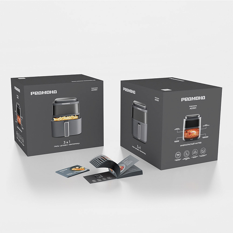 Аэрогриль РЕДМОНД AG1901 - фото 10 - купить в интернет-магазине Редмонд