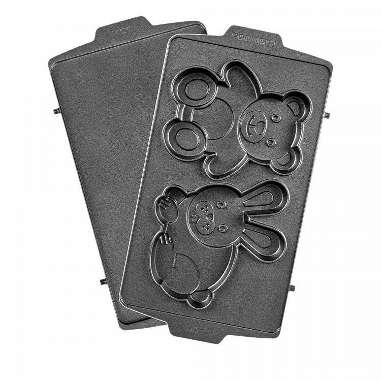 Панель "Медведь и заяц" для мультипекаря REDMOND (форма для выпечки фигурного печенья и пряников) RAMB-30 - фото 2 - купить в интернет-магазине Редмонд